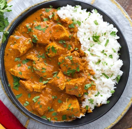 Butter Chicken, a Nourish halal meal prep dish